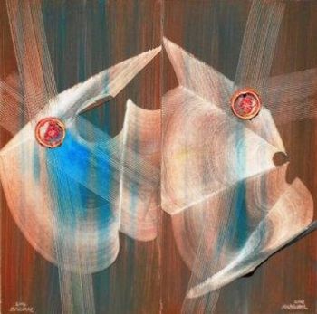 "Mysterious Dance Diptych"