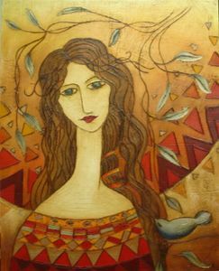 "Lady in red"