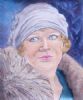 "Blue Vintage Glamour"