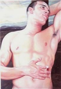 "Saint Sebastian with a Band Aid"