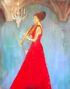"Woman with the Violin"