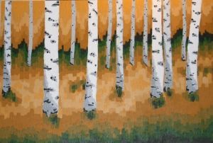 "White Birch Trees"