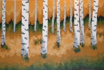 "White Birch Trees"