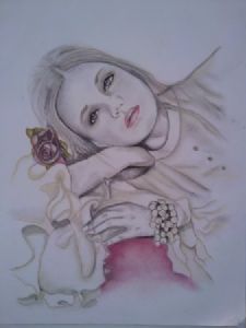 "Woman Dreaming"