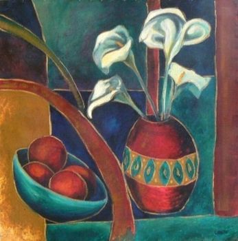 "still life with lillies"