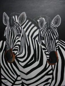 "Resting Zebra"