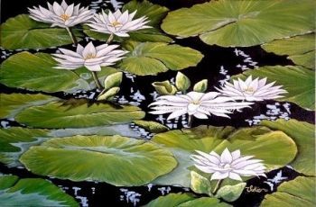 "White Water Lilies"