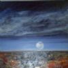 "Full Moon Over Ancient Land"