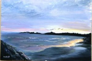 "Pacific Rim Evening Glow"