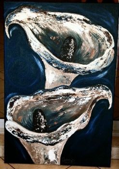 "Moonlit Lilies 2"