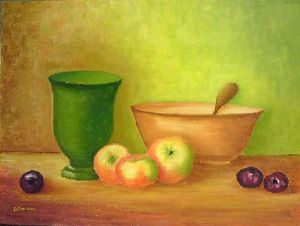"Bowl and Fruit"