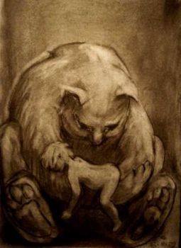 "Cat Mother 3 of 4"