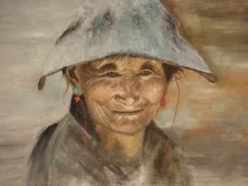 "Tibetan Woman"