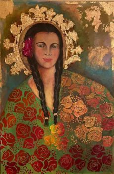 "Girl with halo"