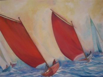 "Yachts at Sea"