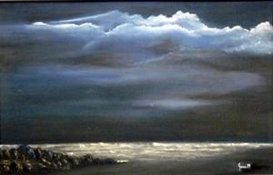 "Moonlit Sea"