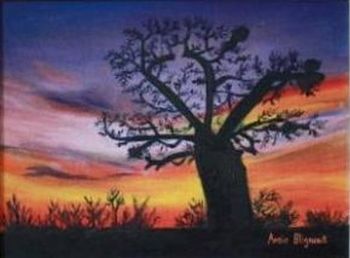 "African sunset"