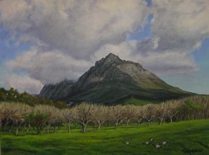"Devil's Peak After Rain"