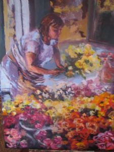 "Flower girl of Adderley street NR 6"