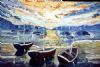 "Three Red Boats"