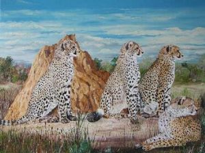 "Cheetahs On Watch"