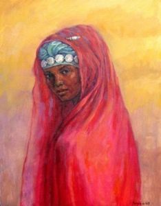"Shy African Lady"