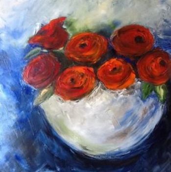 "orange roses"