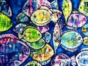 "blue fish"