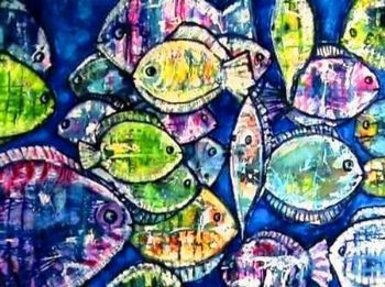 "blue fish"