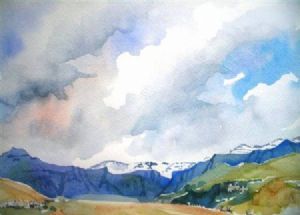 "November Snow, Loteni Drakensberg"