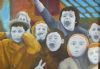 "Children at Puppet Theatre"