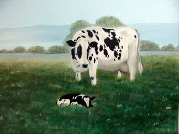 "Cow and Calf"