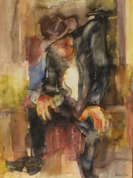 "Set 5/6 Seated Figure"