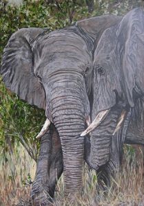 "Elephant Greeting"