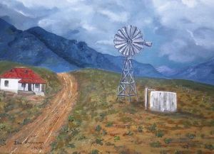 "Thunder Storm Over Karoo"