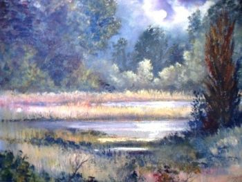 "Forest moonlight"