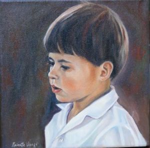 "Boy in Pensive Mood"