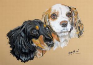 "Dog portrait S&R"