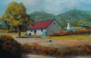"Farm House Scene"