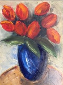 "orange tulips"