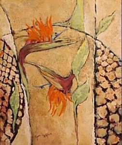 "Strelitzias Abstract 1"