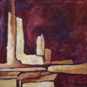 "Abstract Geological Purple 1"