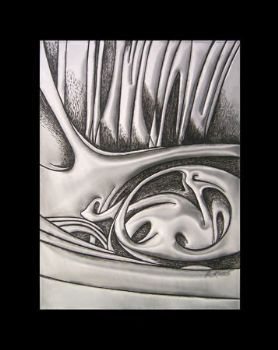 "Congress Commission Metal Abstract in Metal"