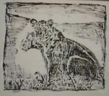 "Ink Blot - Lioness"