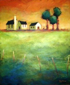 "cottages and church 2"