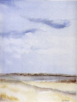 "Gold and Blue 1"