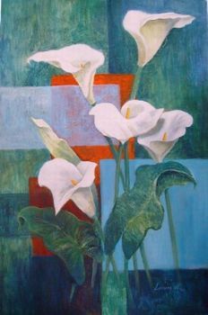 "White Arums 2"