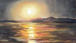 "sunset"