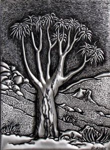 "Quiver Tree #2 in Metal 1/1"