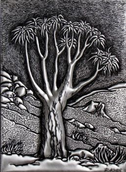 "Quiver Tree #2 in Metal 1/1"